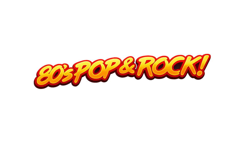 80’s Pop & Rock tagline by itself